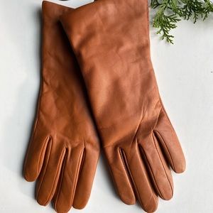 Cashmere Lined Genuine Leather Gloves
